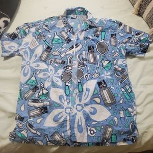 Rare Doterra Essential Oils Aloha Shirt Sz Large